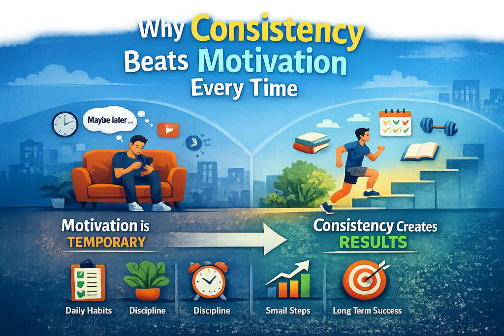 why consistency beats motivation every tim